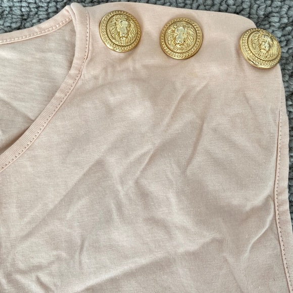 Balmain Sleeveless Logo Tee - Picture 4 of 8